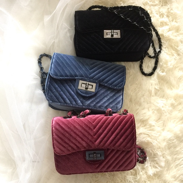 aldo velvet bag