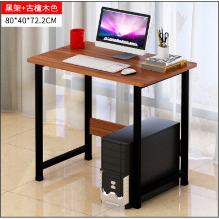 Office Table Computer Desk Combination Simple Fashion Desk Student Study Desk Meja Komputer 80 40 72cm Meja Komputer Shopee Malaysia