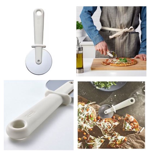 UPPFYLLD Pizza cutter / Pizza Slicer , off-white