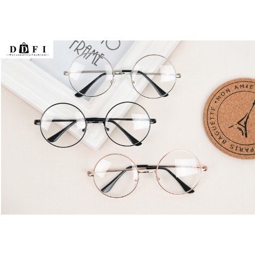 Ddfi Retro Round Metal Frames Decorative Frames Shopee Malaysia