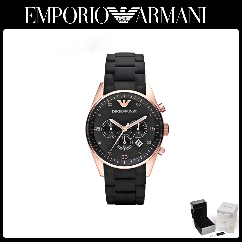 emporio armani men's ar5905 tazio chronograph watch