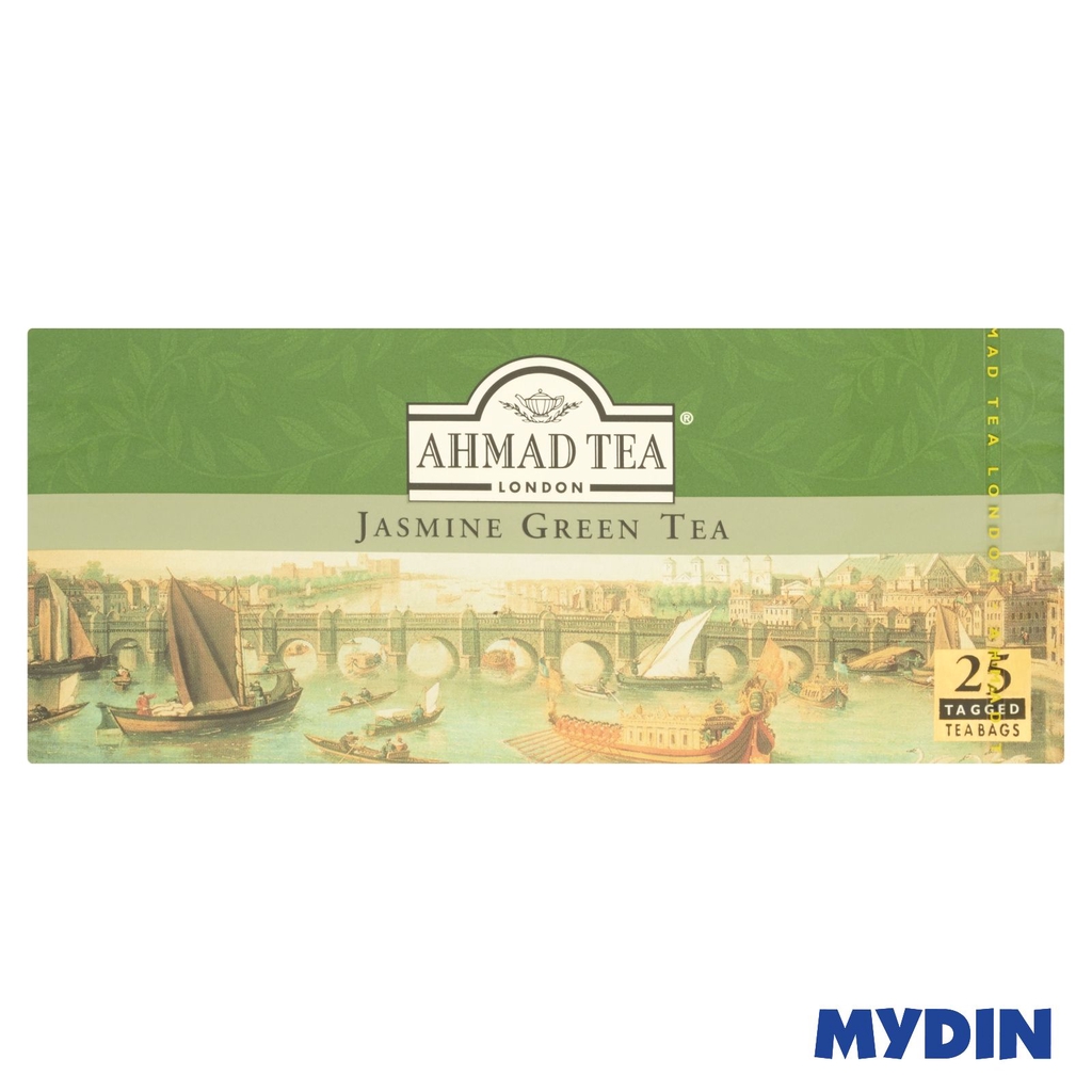 Ahmad Tea Jasmine Green Tea 25s X 2g Shopee Malaysia