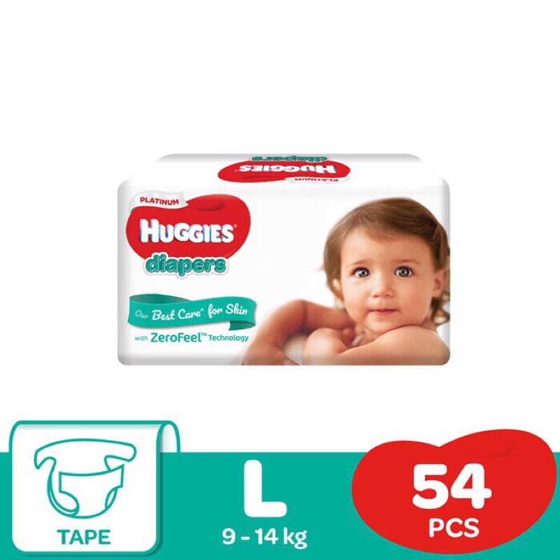 huggies platinum tape
