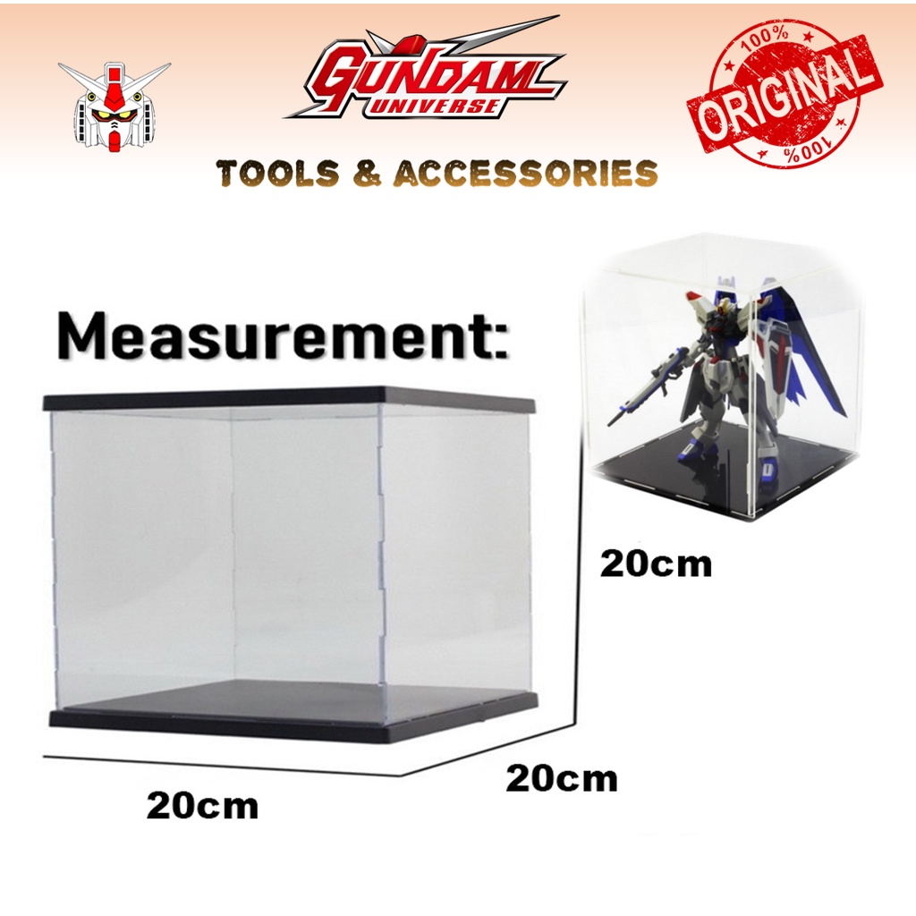 Gundam Display Box with LED Light/ MG Gundam / RG Gundam /HG Gundam