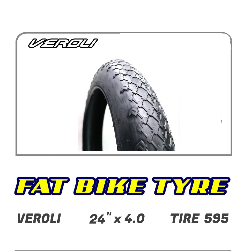 24 x 4 fat bike tire