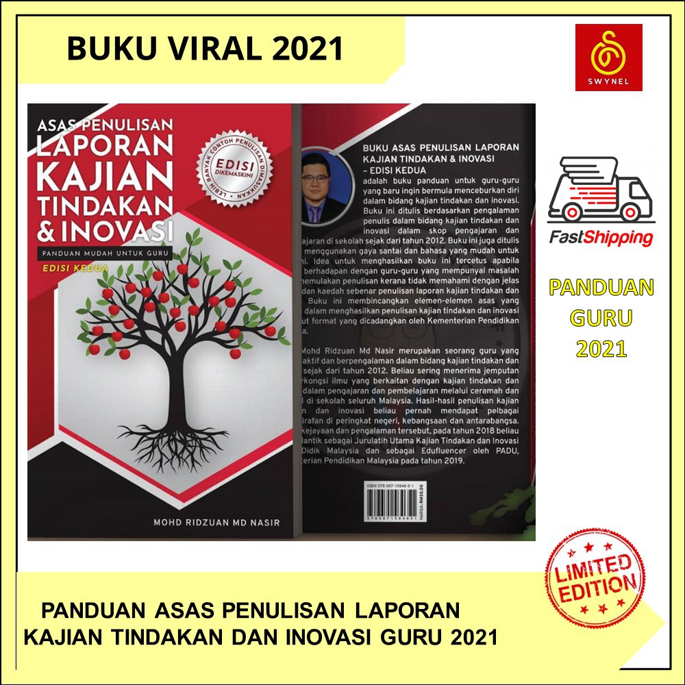Ready Stock Panduan Mudah Penulisan Laporan Kajian Tindakan Dan Inovasi 2021 Cikgu Ridzuan Shopee Malaysia