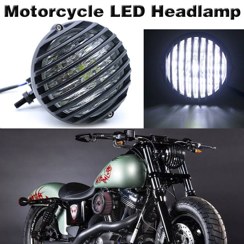 bobber led headlight