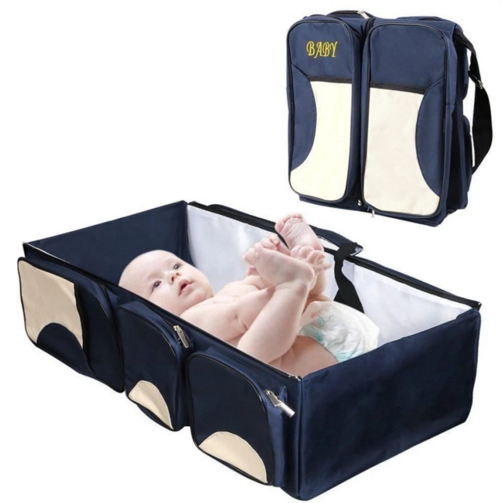bassinet with diaper changing station