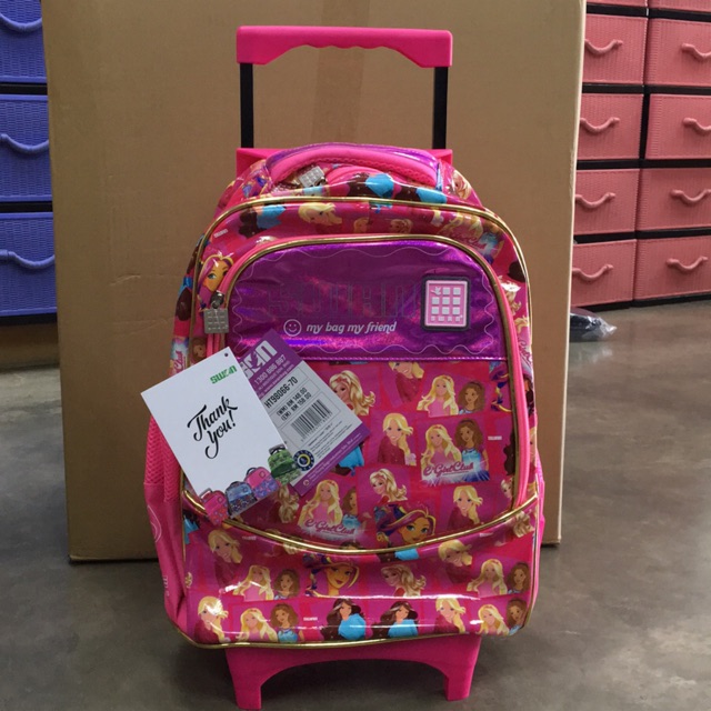 swan trolley school bag