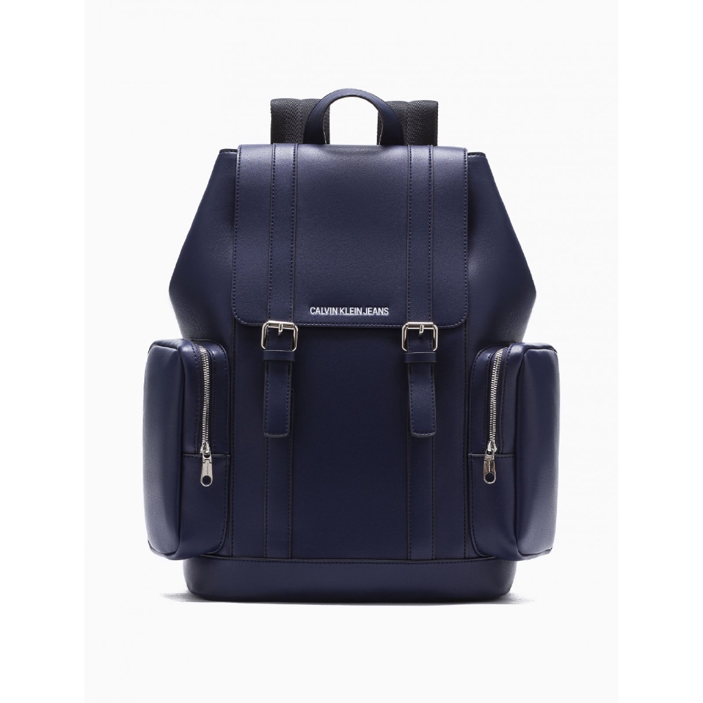 calvin klein navy backpack