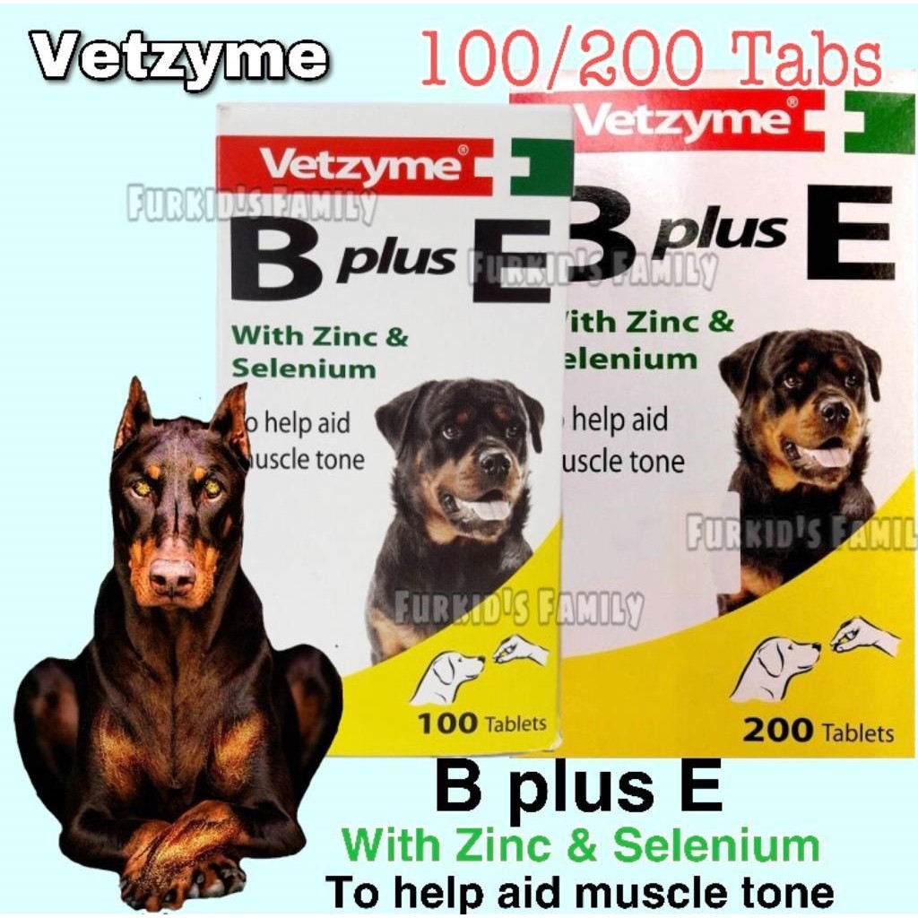 vetzyme b plus e tablets