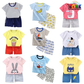 BBKid 🦄️ Kids 6Mto5Y Shirt Pants Set Baju Budak