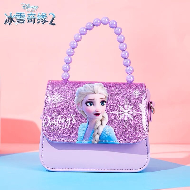 Frozen Kid girls Shoulder Bag Fashion Oblique Chain Bag