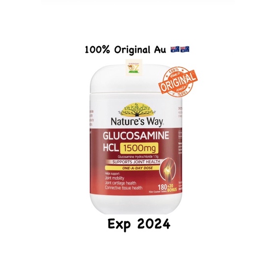 Nature's Way Glucosamine 1500mg 200 Tablets Natures Way Original