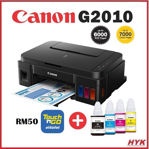 Canon Pixma Ink Efficient 3 In 1 Inkjet Printer G2010 ...