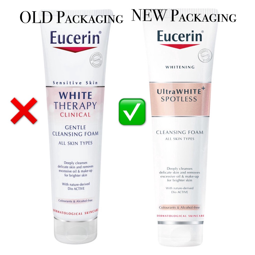 Eucerin Ultra White Spotless Clinical Gentle Cleansing Foam 150ml All