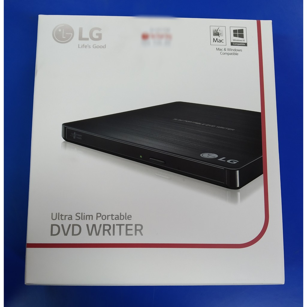 Lg Gp60nb5 Ultra Slim External Dvd Drive Usb 2 0 Portable Writer Burner Rewriter Cd Rom Drive Player Guna Di Notebook Shopee Malaysia