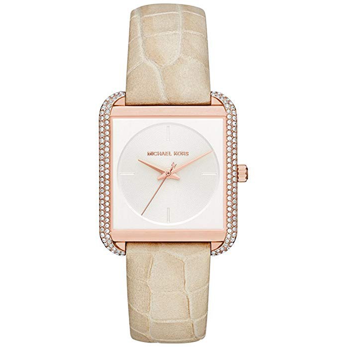 michael kors watch women leather