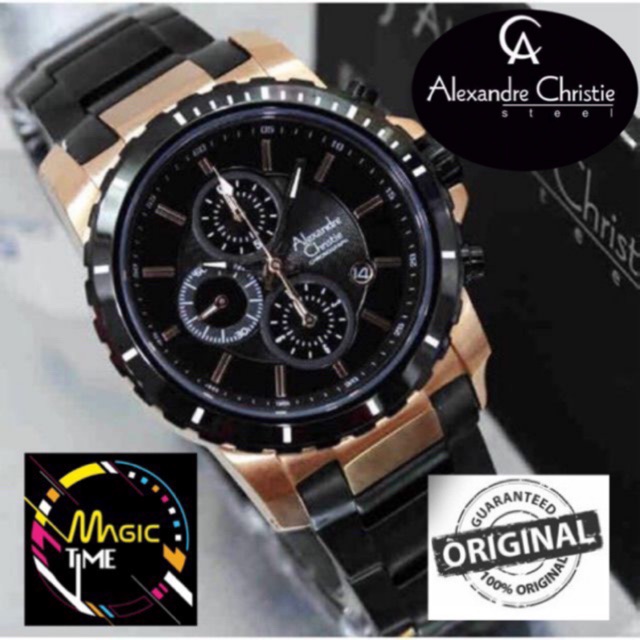 alexandre christie watch made in swiss