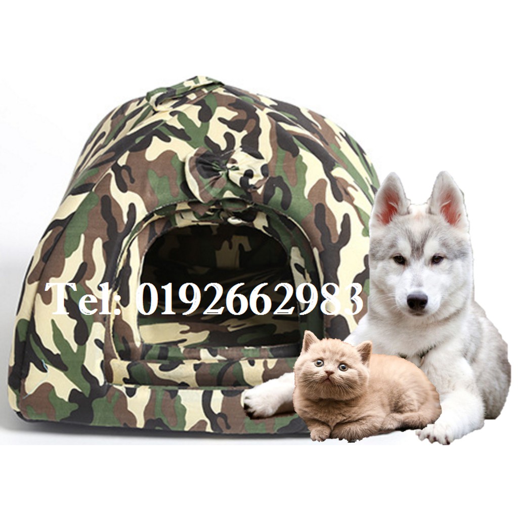 【HIGH QUALITY】Pet House Strawberry Basket Soft Pet Bed House Dog Cat Supplies