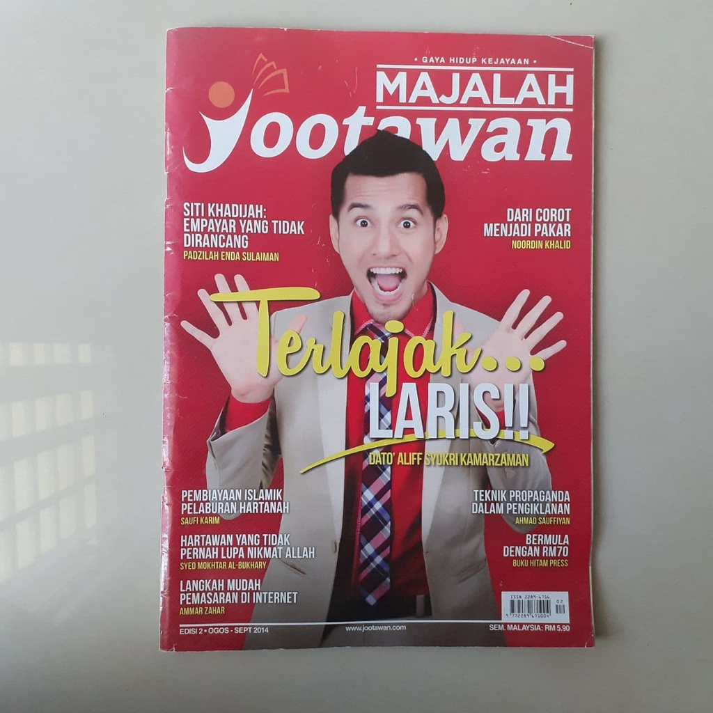 Majalah Jootawan Preloved Shopee Malaysia 8151