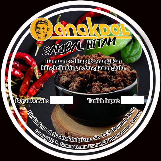 Sambal Hitam Anakdol Shopee Malaysia