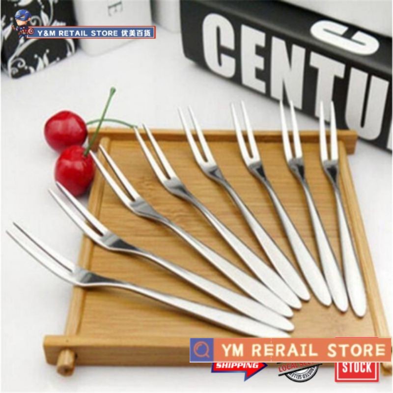 Birthday Party Cake Serving Fork Details about   Wooden Fruit Pick Cute Fruit And Food Picks 