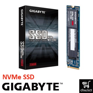 GIGABYTE NVMe 128GB/256GB/512GB/1TB SSD PCI-Express 3.0 x4, NVMe 1.3 M.2 2280