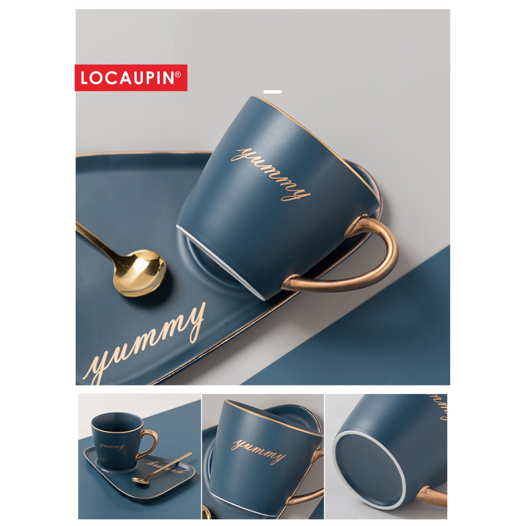 Buy Locaupin Ins Coffee Mug Elegant Ceramic Mug Set