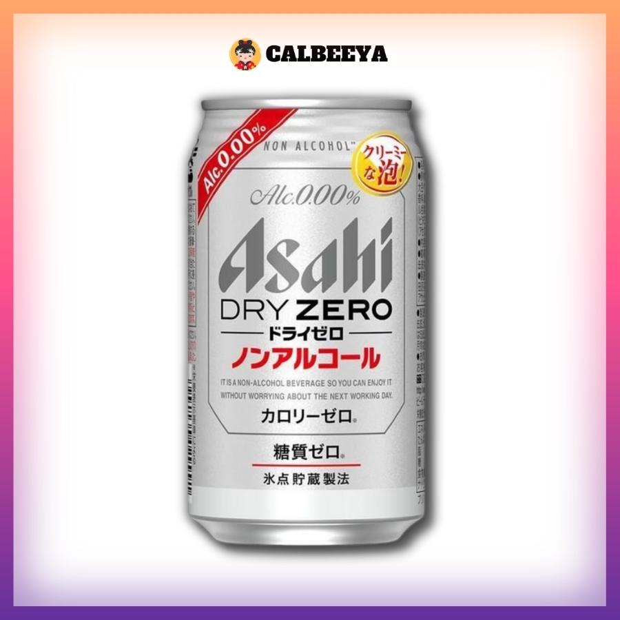 ASAHI Dry Zero, Non Alcohol Beer Drink 350ml 9991 Imported from JAPAN