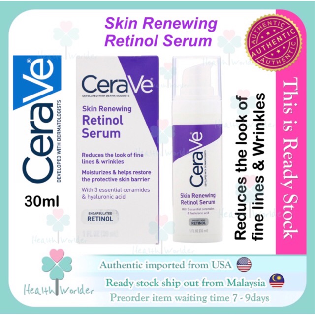 cerave skin renewing line