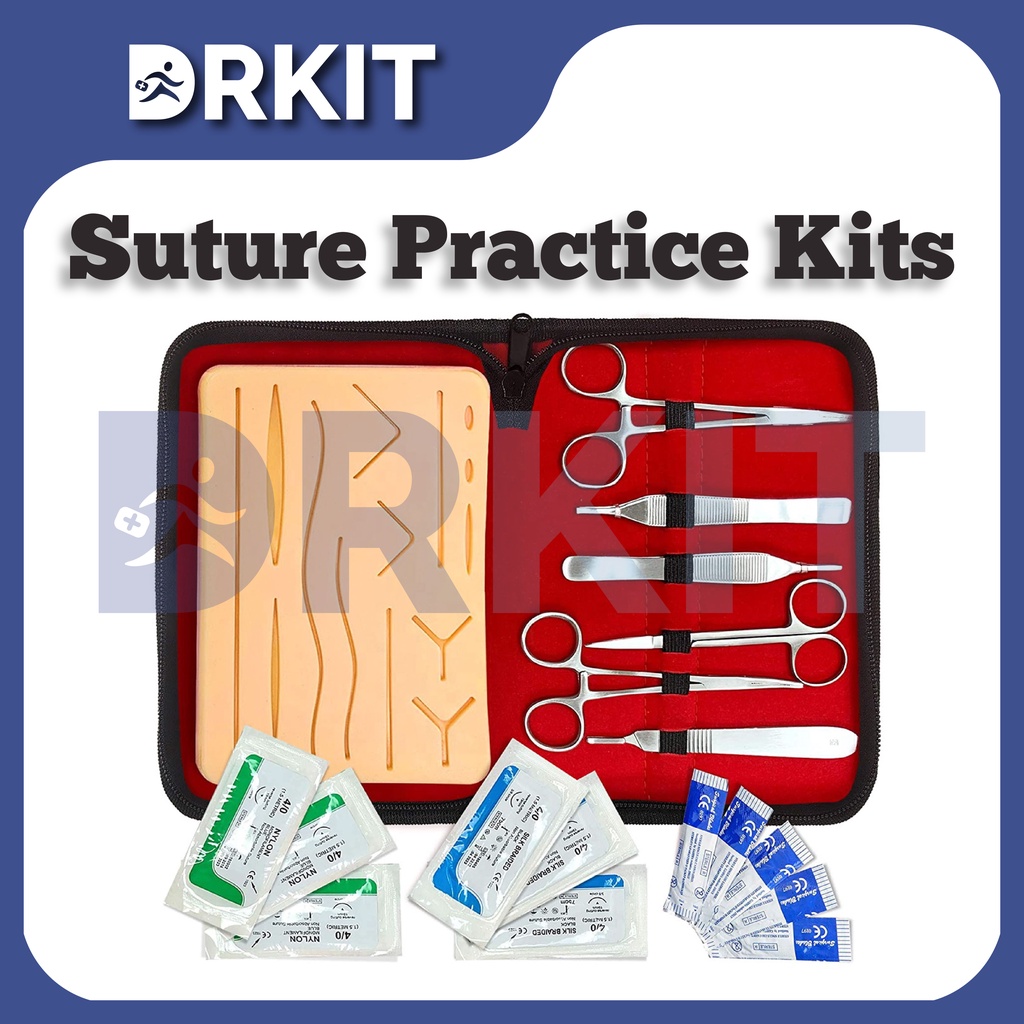 Suture Training Kit, Medical Suture Practice Kit for Medical Student Suture Training