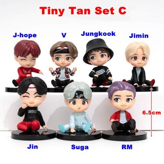 BTS Tiny TAN Mini Collectible Action Figure Cake Decoration | Shopee