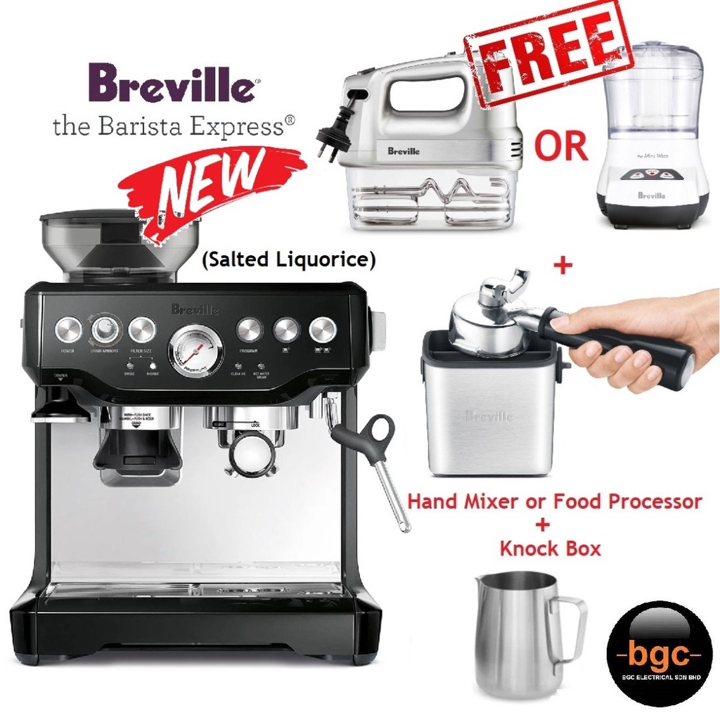 [Free Hand Mixer or Food Processor + Breville Knock Box] Breville