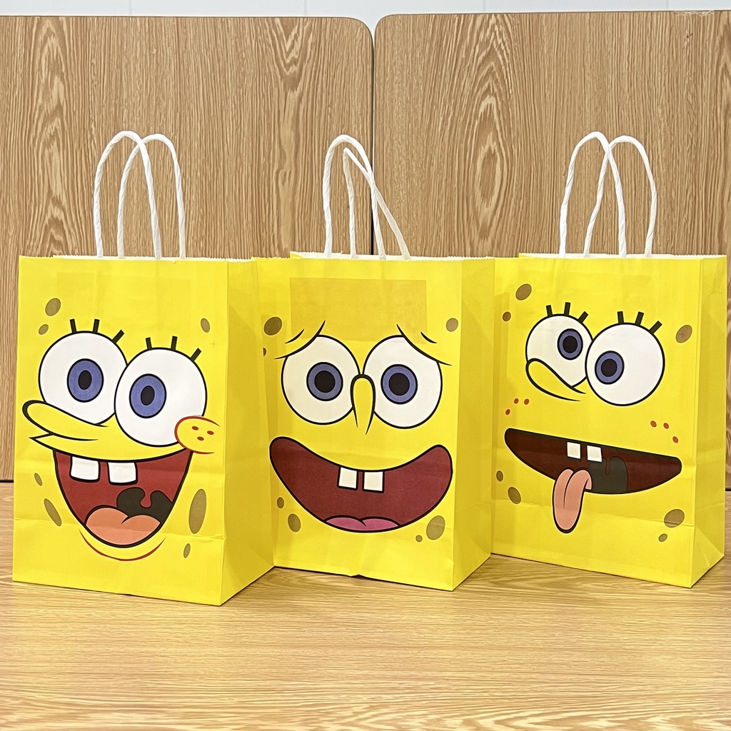 spongebob-squarepants-gift-bag-paper-bag-printing-tote-bag-kids