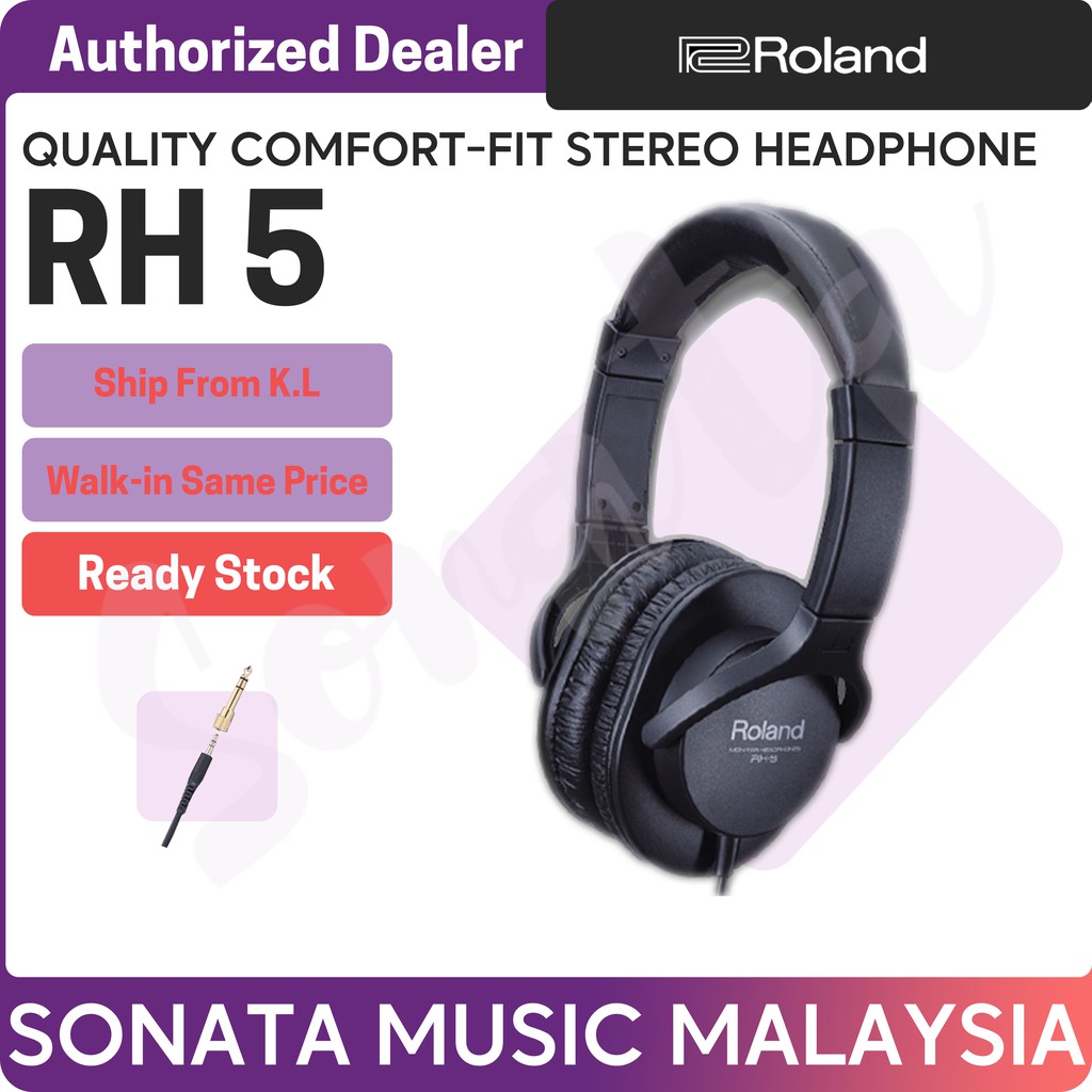 Roland RH5 Stereo Headphone (RH5) / ROLAD DRUM / ROLAND / DRUM
