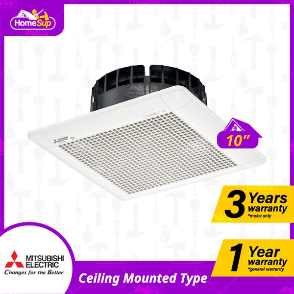 Mitsubishi EX25SC5T (10") Ceiling Mounted Type Ventilator Fan