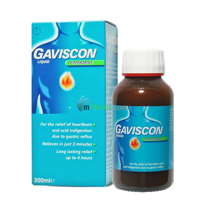 Gaviscon Liquid Peppermint 200ml Shopee Malaysia