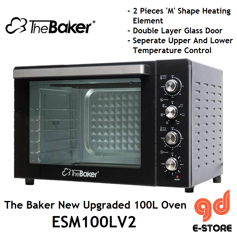 THE BAKER 100L Large Capacity Electric Oven ESM100LV2 ESM100LV2