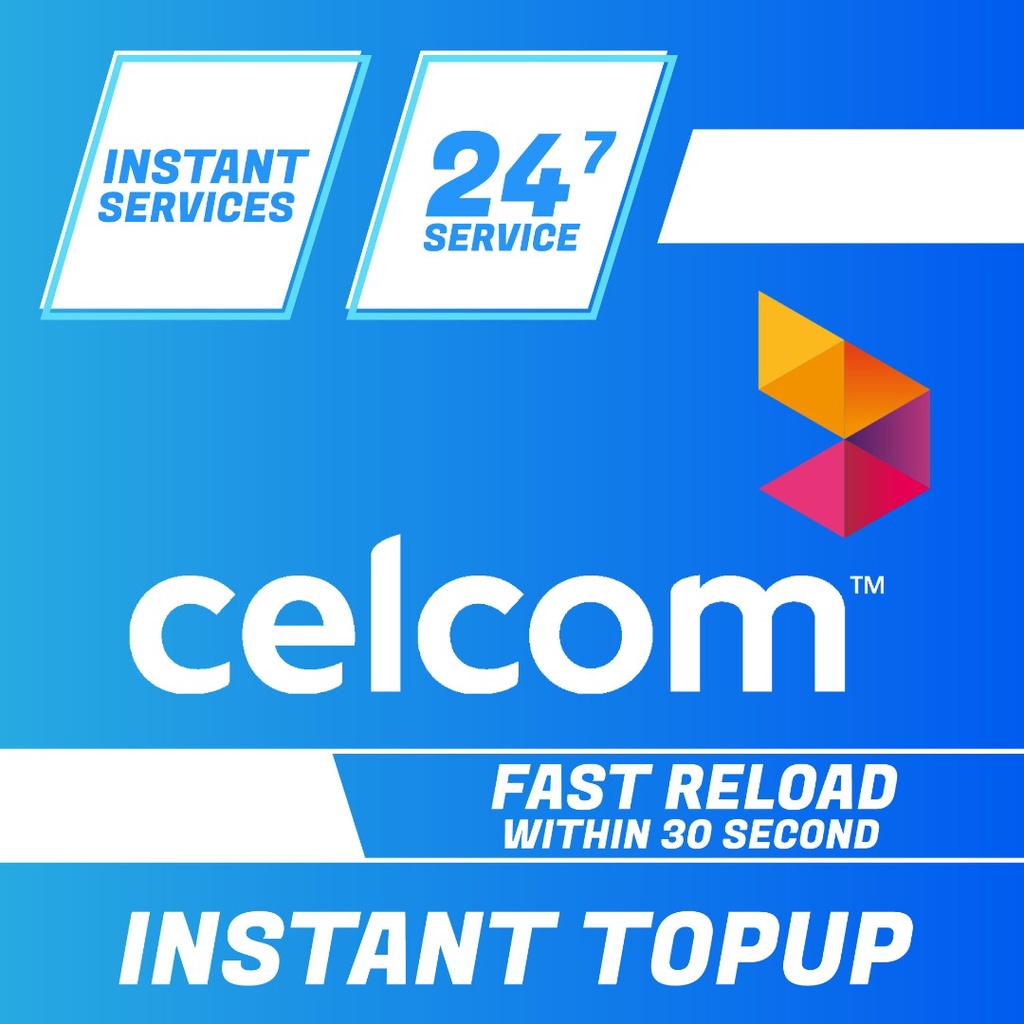 Celcom Instant Top Up Celcom Prepaid Instant Reload