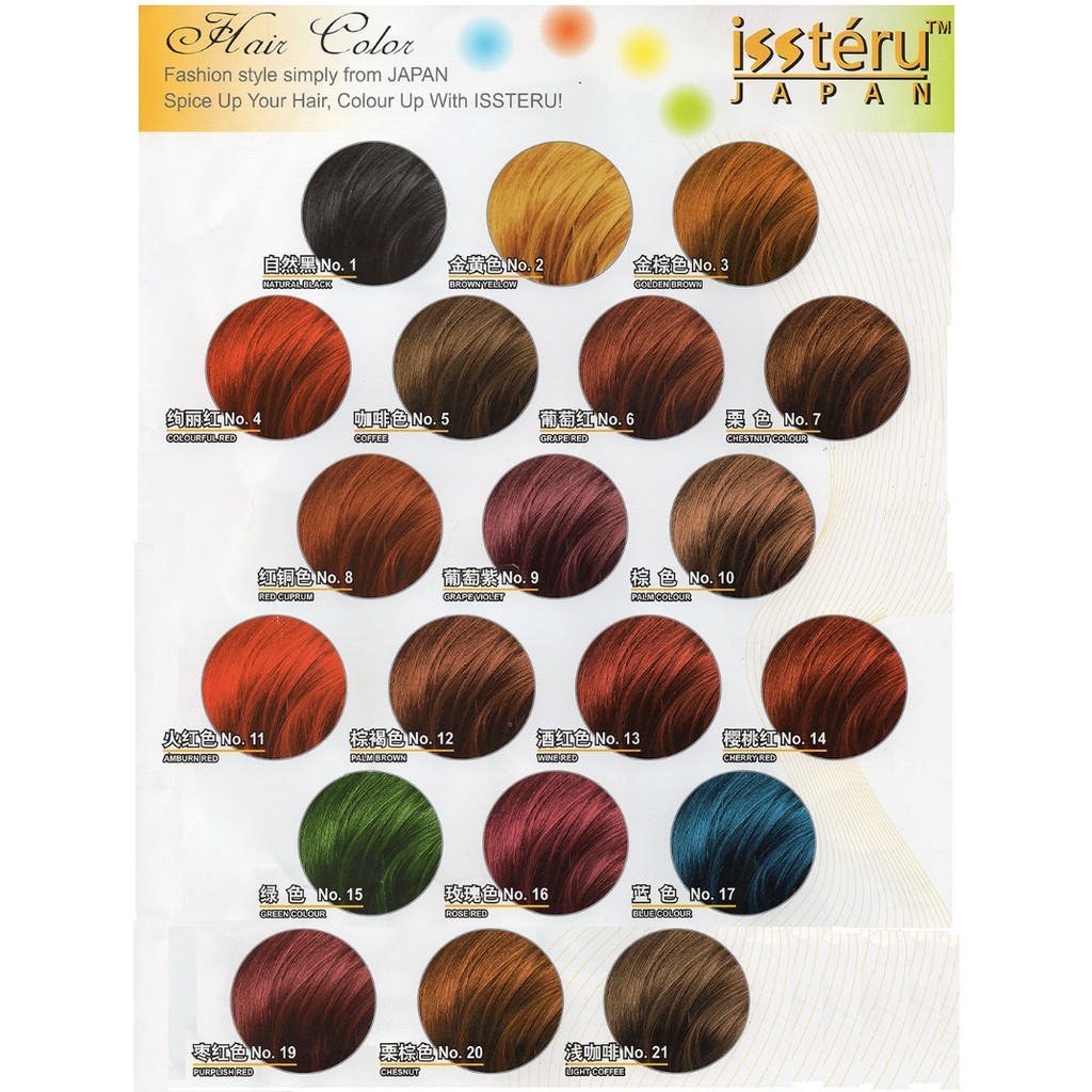Issteru Japan Hair Colour Color 12 22 Shopee Malaysia