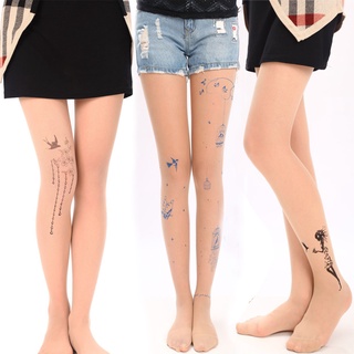 pantyhose tattoo - Socks & Tights Prices and Promotions - Women Clothes Mar  2023 | Shopee Malaysia