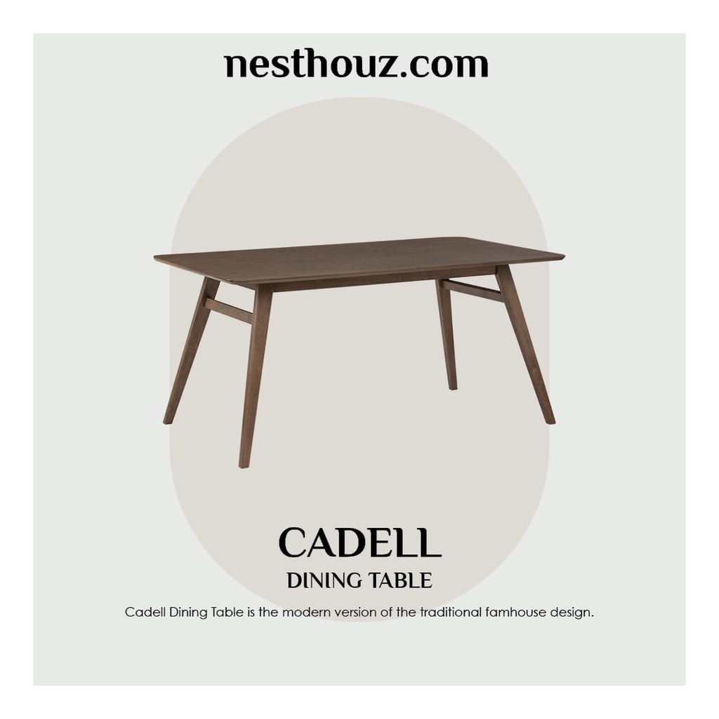 Nesthouz Com Cadell M Dining Table Wooden Dining Table Meja Makan