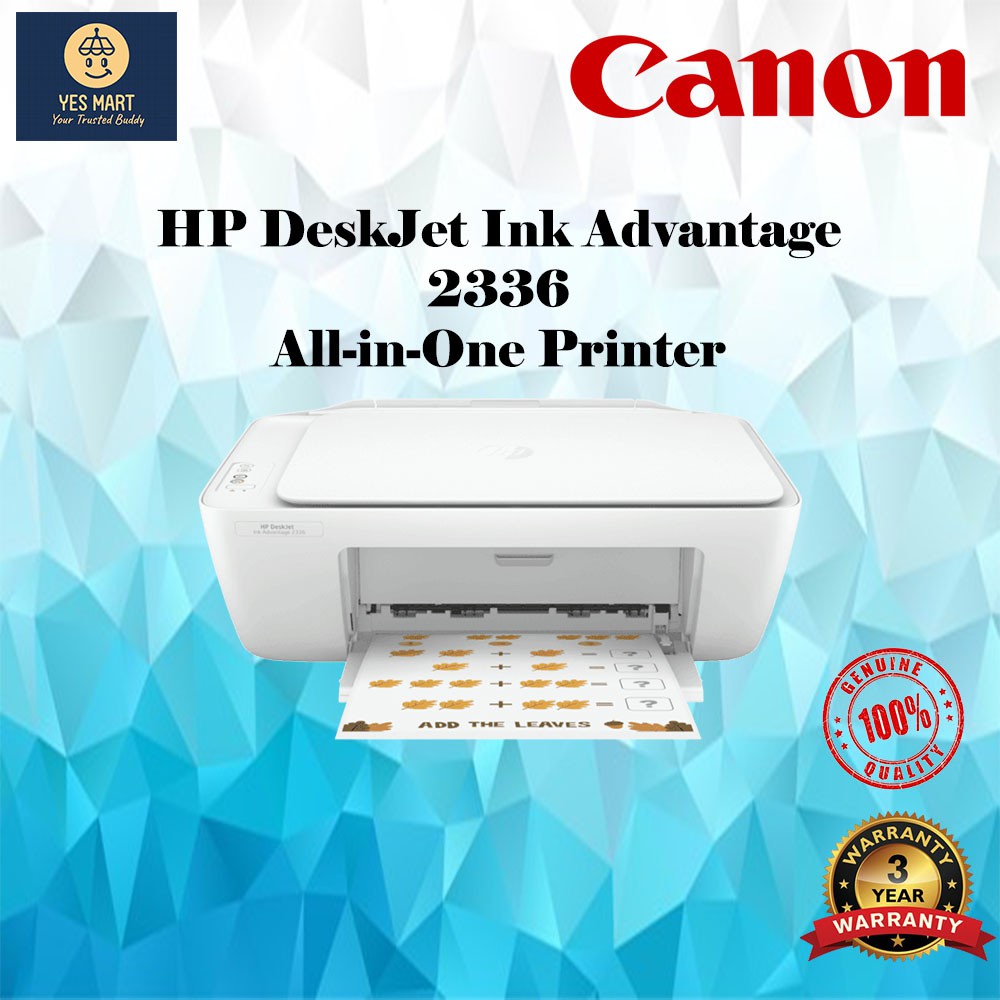 HP DeskJet Ink Advantage 2336 AllinOne Printer (Print,Scan,Copy