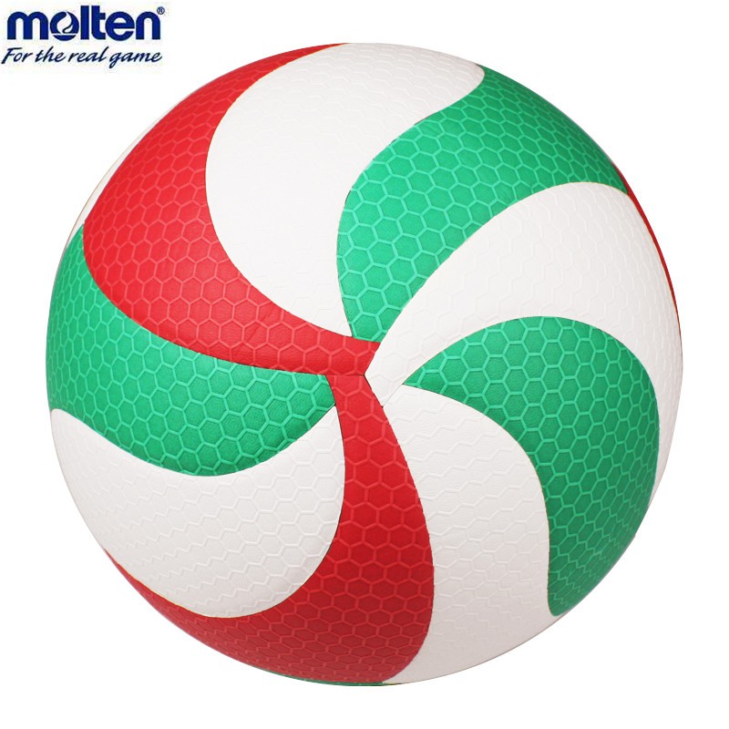 Molten  ball Volleyball Ball Size 5 V5M5000 Soft Touch PU Leather Indoor Outdoor 