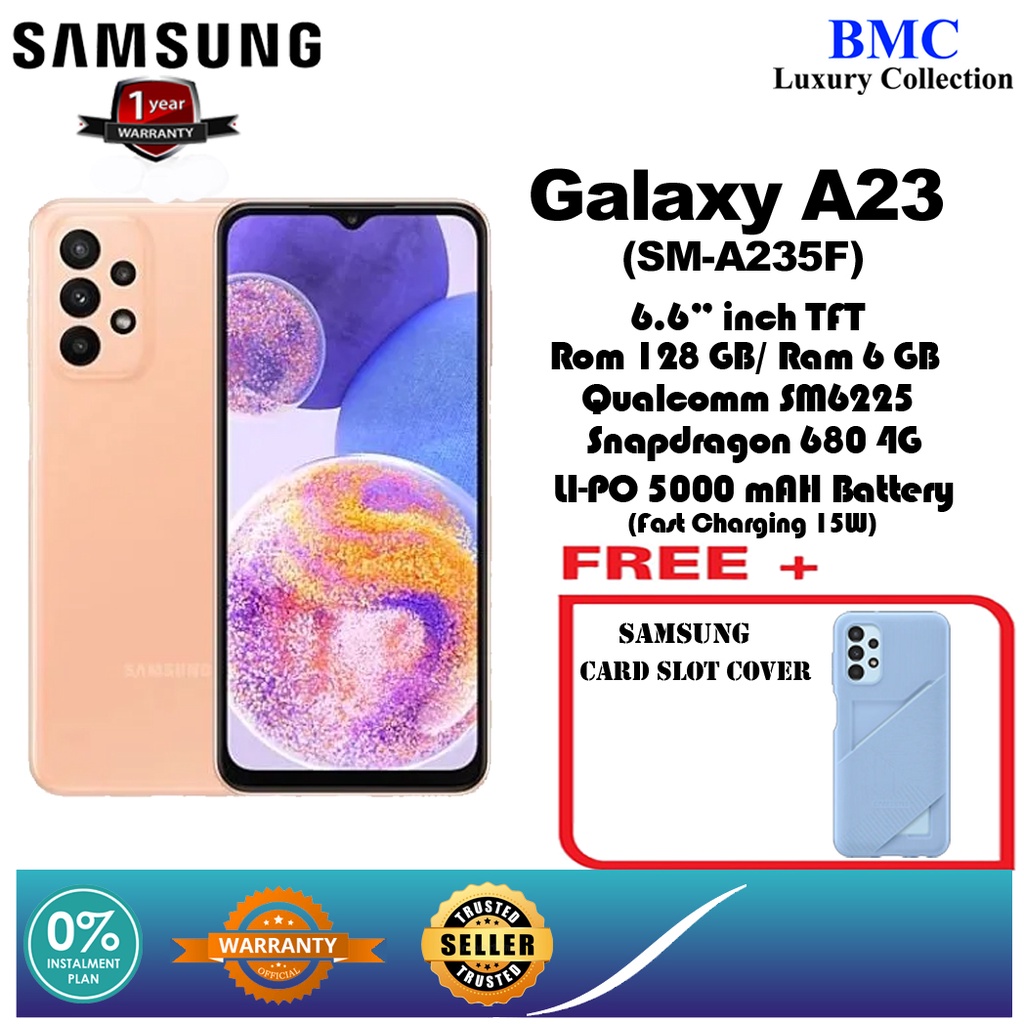 Samsung Galaxy A23 SM-A235F ( 6GB + 128GB ) SAMSUNG MALAYSIA WARRANTY ...