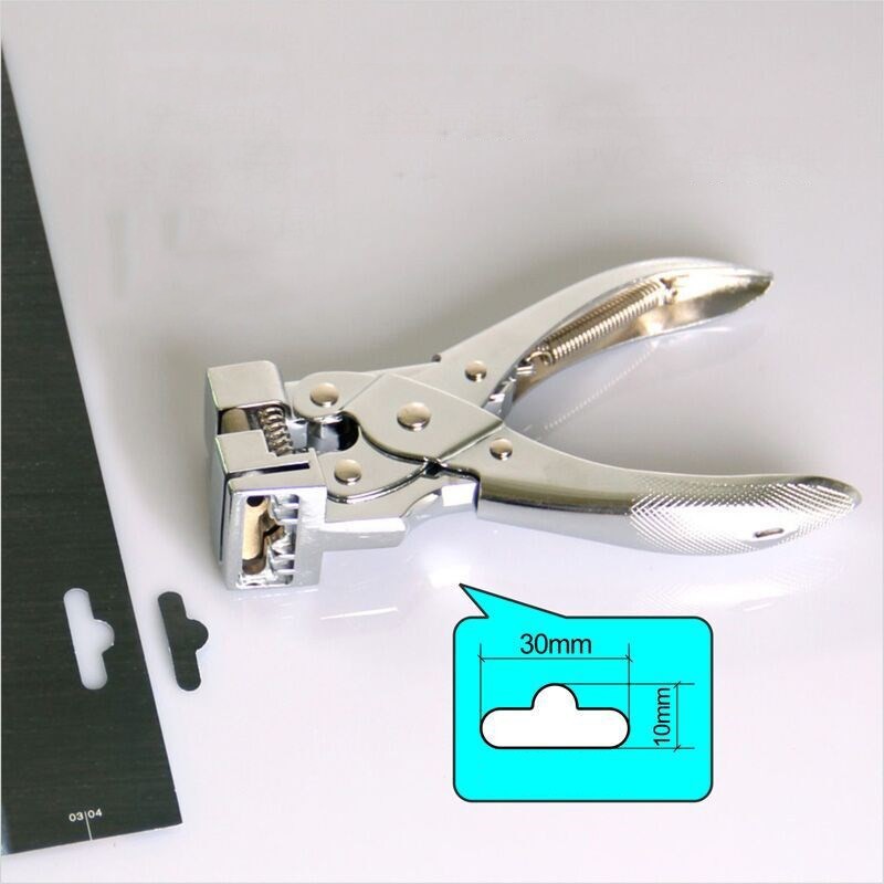 Metal Handheld Puncher Hand Held Paper Hole Punch Pliers C5A2 T9E0 M5D6 
