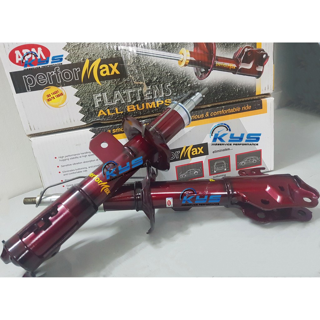 Apm Performax Front Rear Absorber Absorber Mounting Price For 1set 2pcs Perodua Axia Bezza 1 0 1 3 Shopee Malaysia