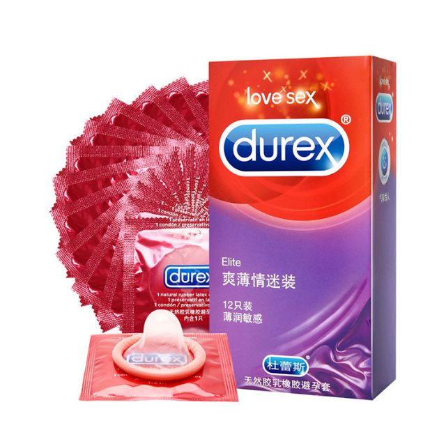 Durex Elite Condom 12pcs/box | Shopee Malaysia