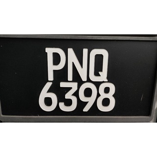 🔥number plate kereta jenis tanam 2D🔥  Shopee Malaysia